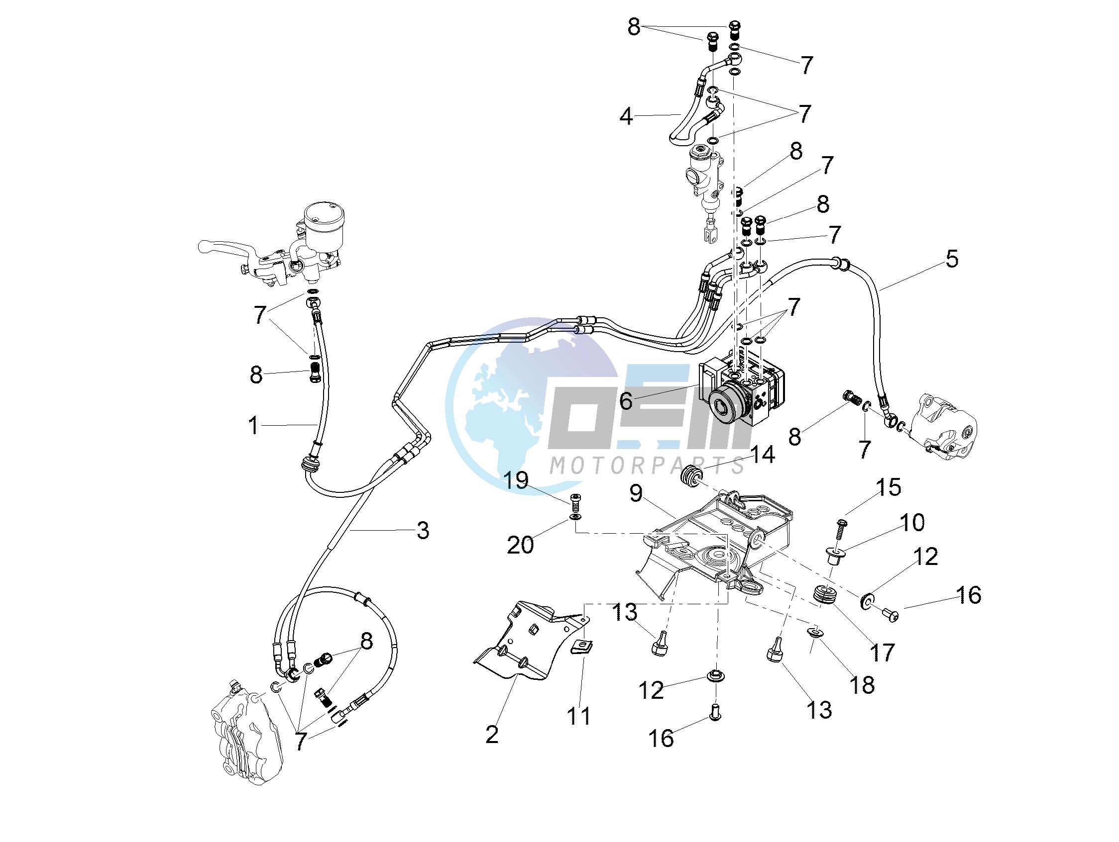 ABS brake system