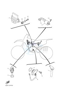 WR250F (2GBC 2GBD 2GBE) drawing ELECTRICAL 1