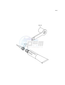 KX 125 K [KX125] (K2) [KX125] drawing OWNERS TOOLS