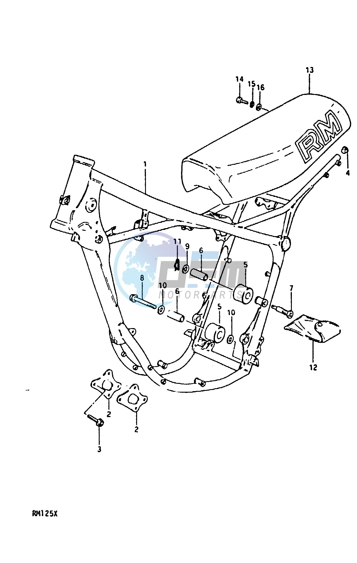 FRAME - SEAT