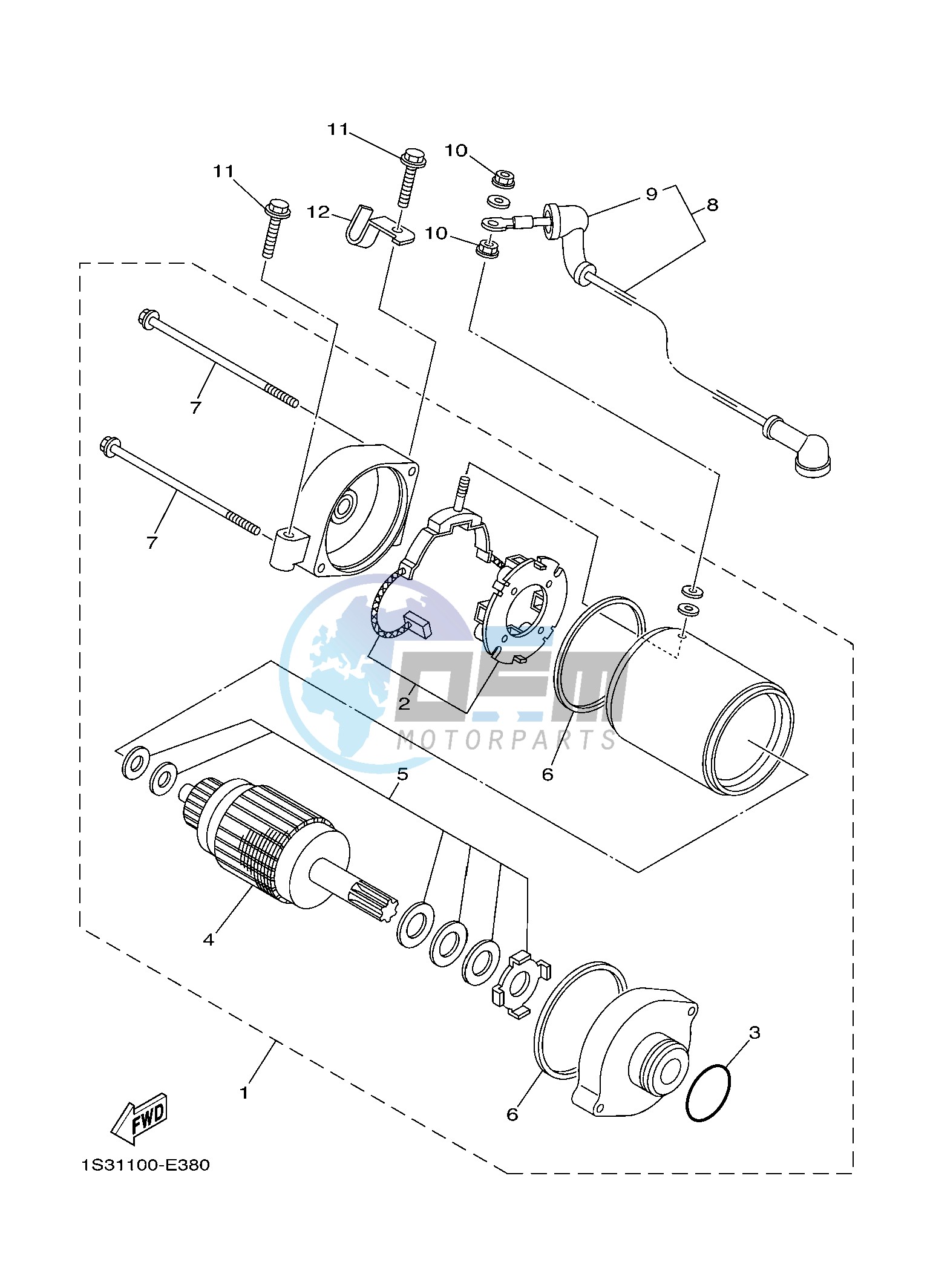 STARTING MOTOR