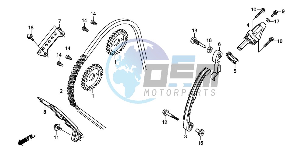 CAM CHAIN/TENSIONER