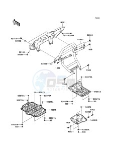 KVF650_4X4 KVF650DBF EU GB drawing Guard(s)