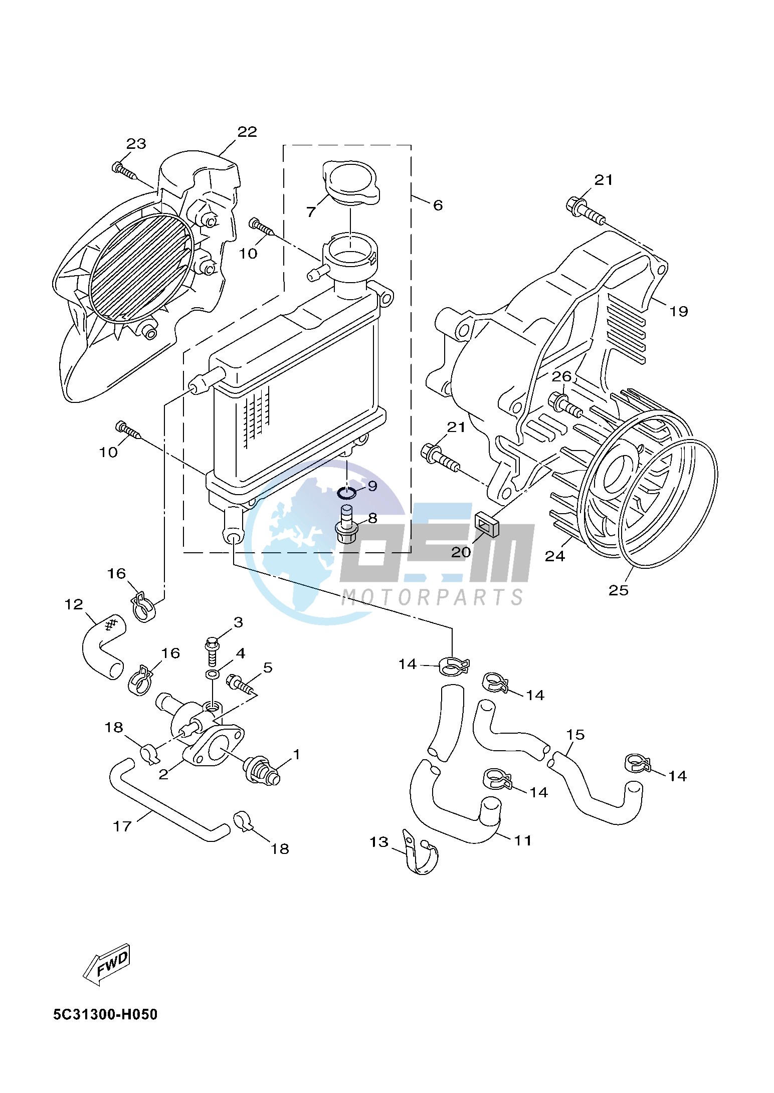 RADIATOR & HOSE