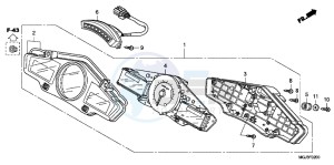 CBF1000FB drawing METER