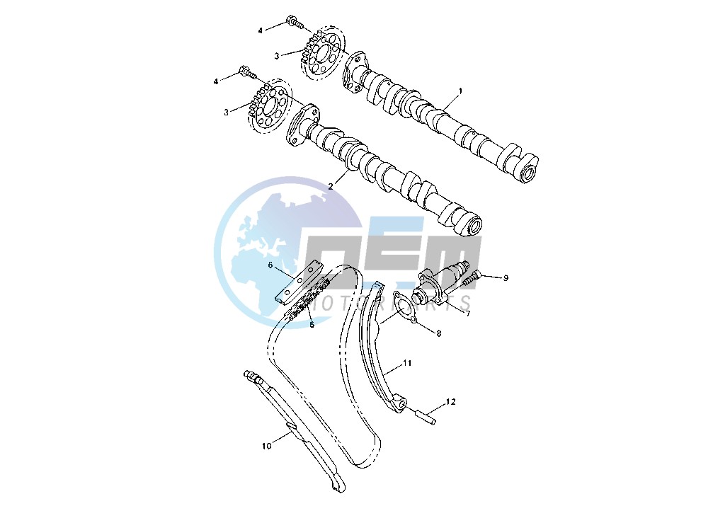 CAMSHAFT -CHAIN