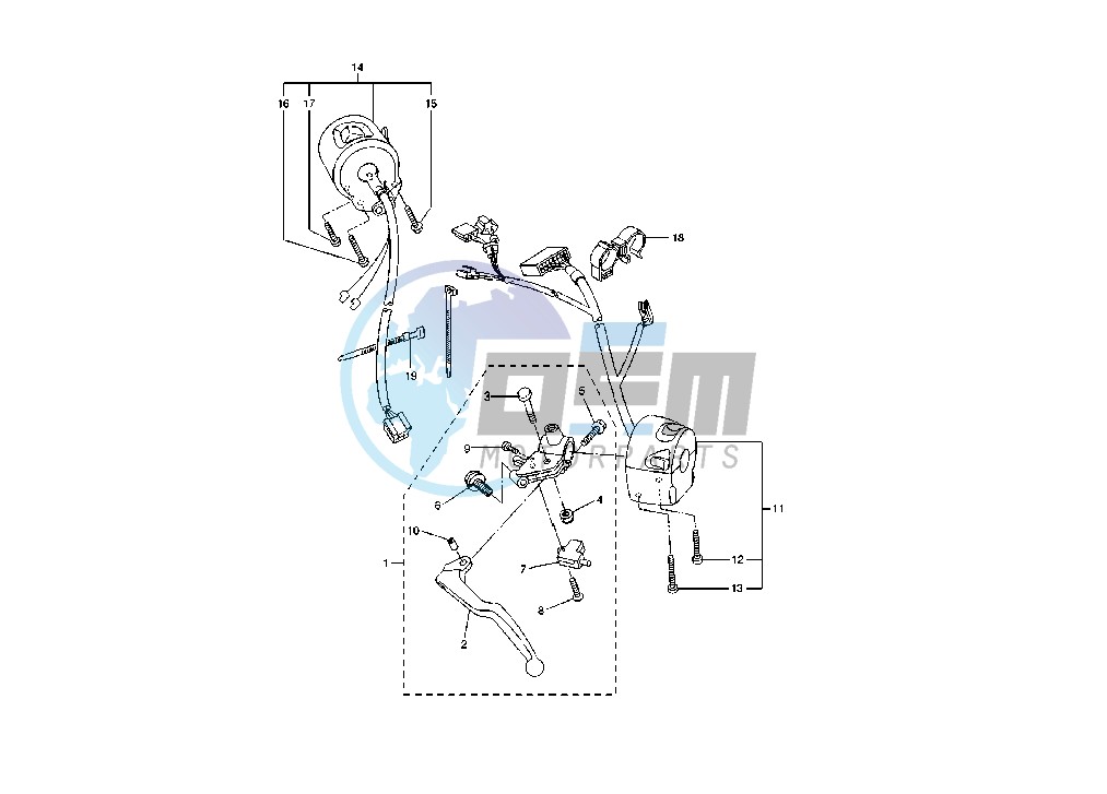 HANDLE SWITCH- LEVER