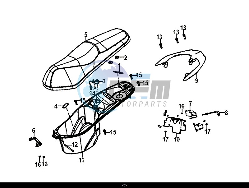 SEAT REAR GRIP