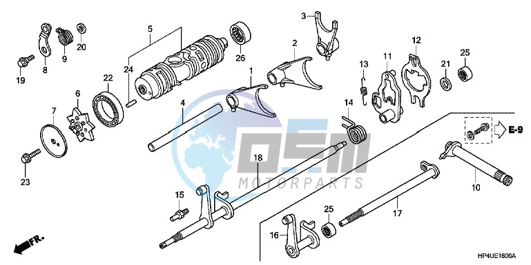 GEARSHIFT FORK