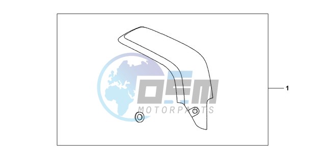 CARBON FIBER EXHAUST GUARD