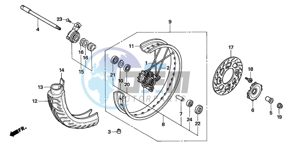 FRONT WHEEL