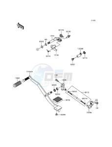 VULCAN 900 CLASSIC VN900BFF GB XX (EU ME A(FRICA) drawing Gear Change Mechanism