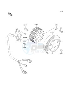 JT 900 B [900 STS] (B3-B4) [900 STS] drawing GENERATOR