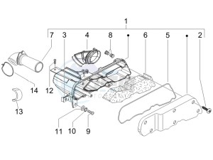 Stalker 50 drawing Air filter