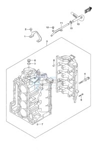 DF 70A drawing Cylinder Block