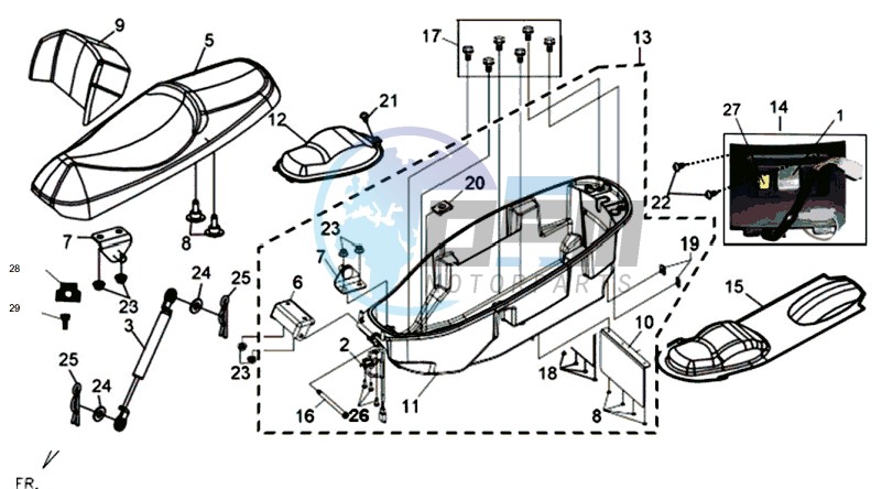 BUDDYSEAT - HELMET BOX