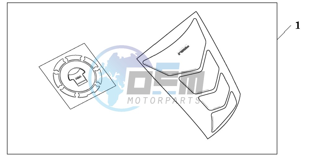 TANKPAD / FUEL LID COVER