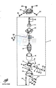 150G drawing STARTER-MOTOR