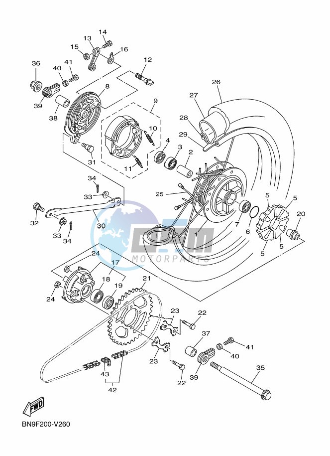 REAR WHEEL