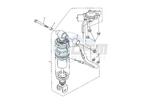 FJR 1300 drawing REAR SHOCK ABSORBER