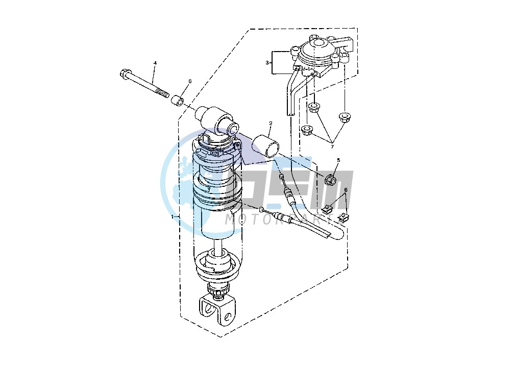 REAR SHOCK ABSORBER