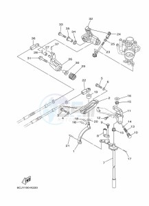 F70AETL drawing THROTTLE-CONTROL