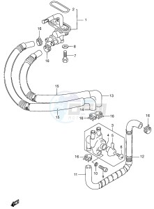 VS1400 (E3-E28) INTRUDER drawing FUEL COCK