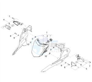 SX 50 E4 (EMEA) drawing Front lights