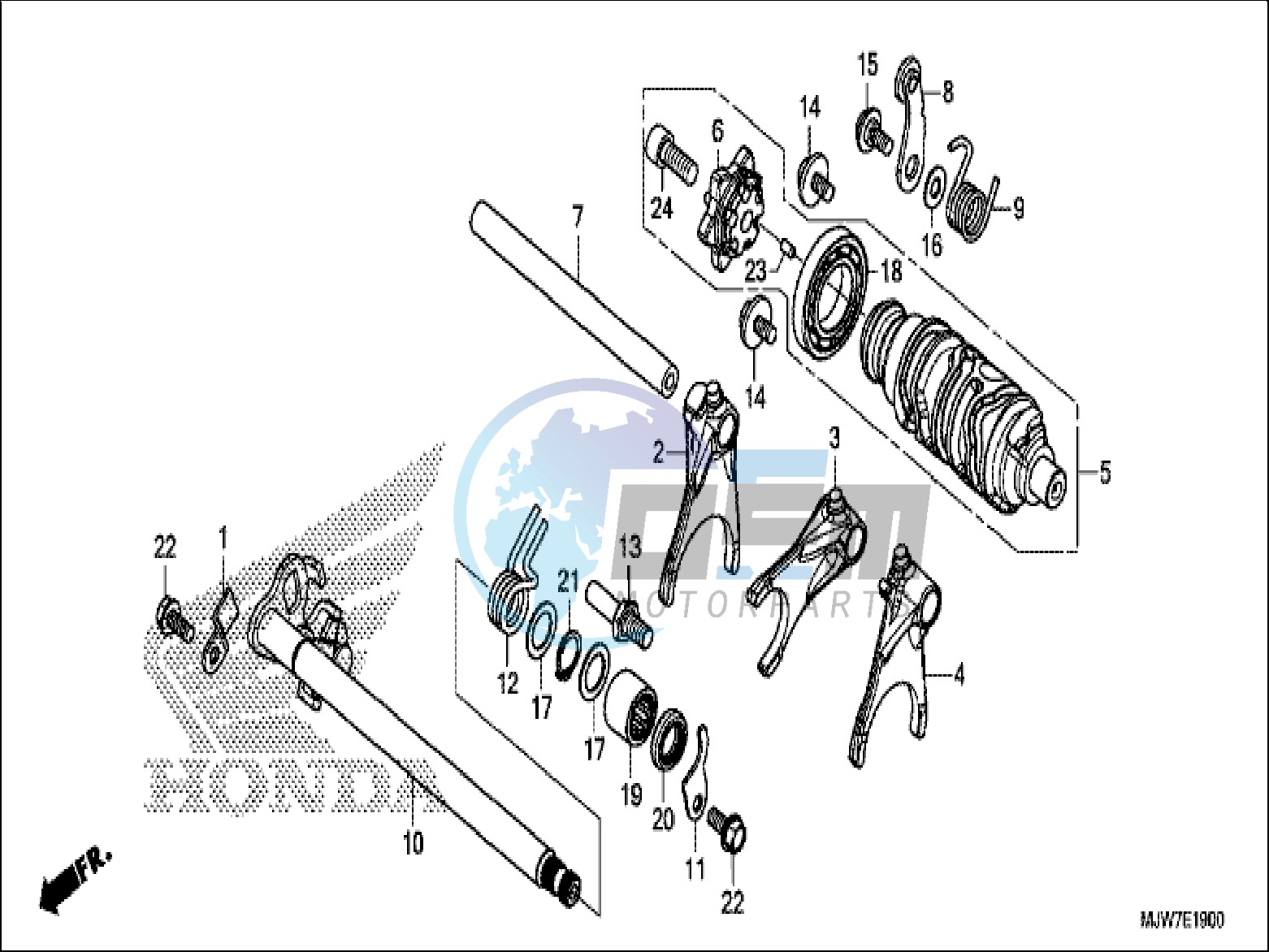 GEARSHIFT DRUM