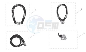 RXV-SXV 450-550 drawing Acc. - Mechanics anti-theft