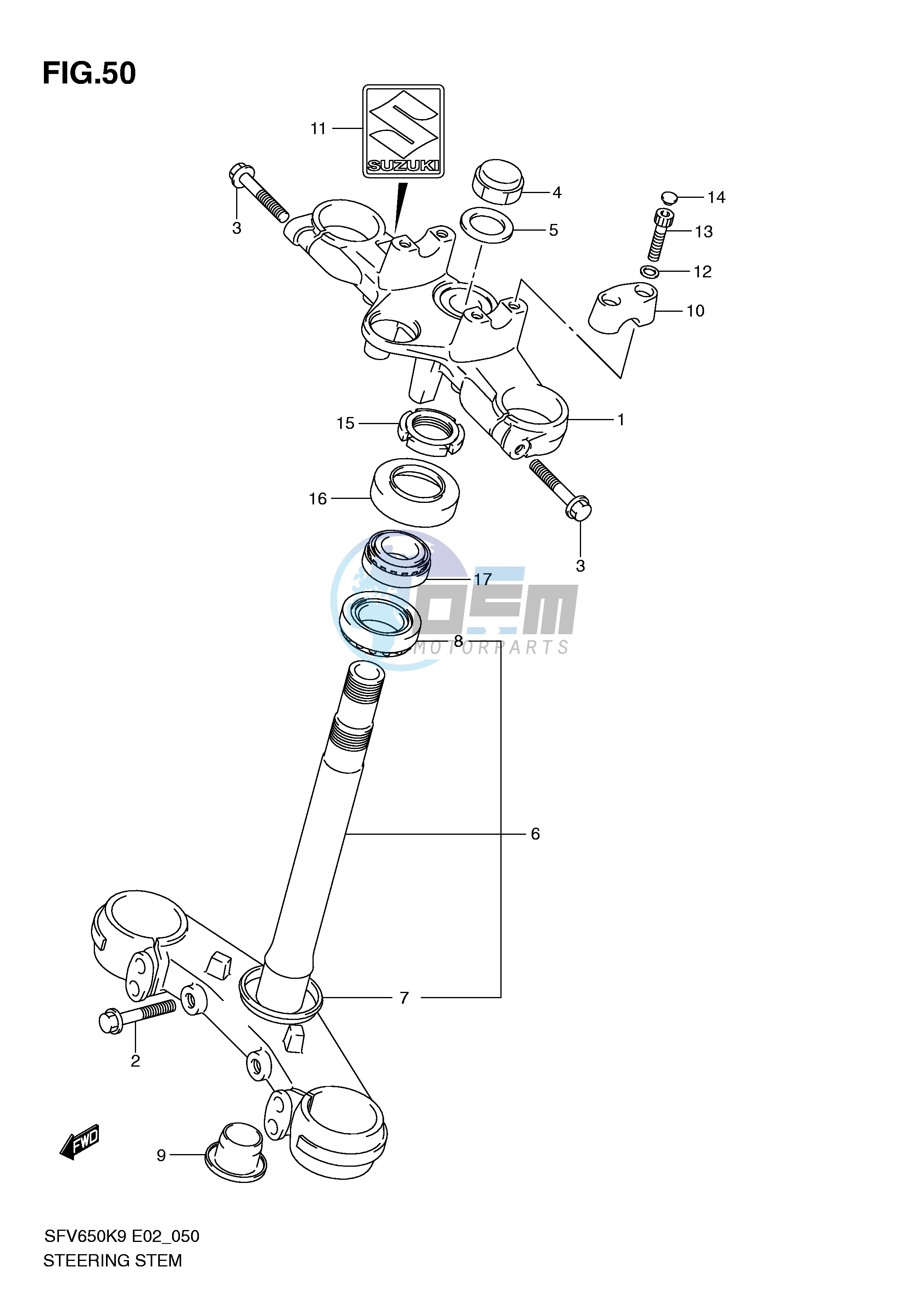 STEERING STEM