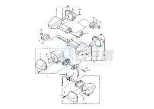 YZF R THUNDER ACE 1000 drawing FLASHER LIGHT