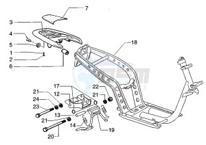 Zip 50 SP drawing Frame - Central Stand