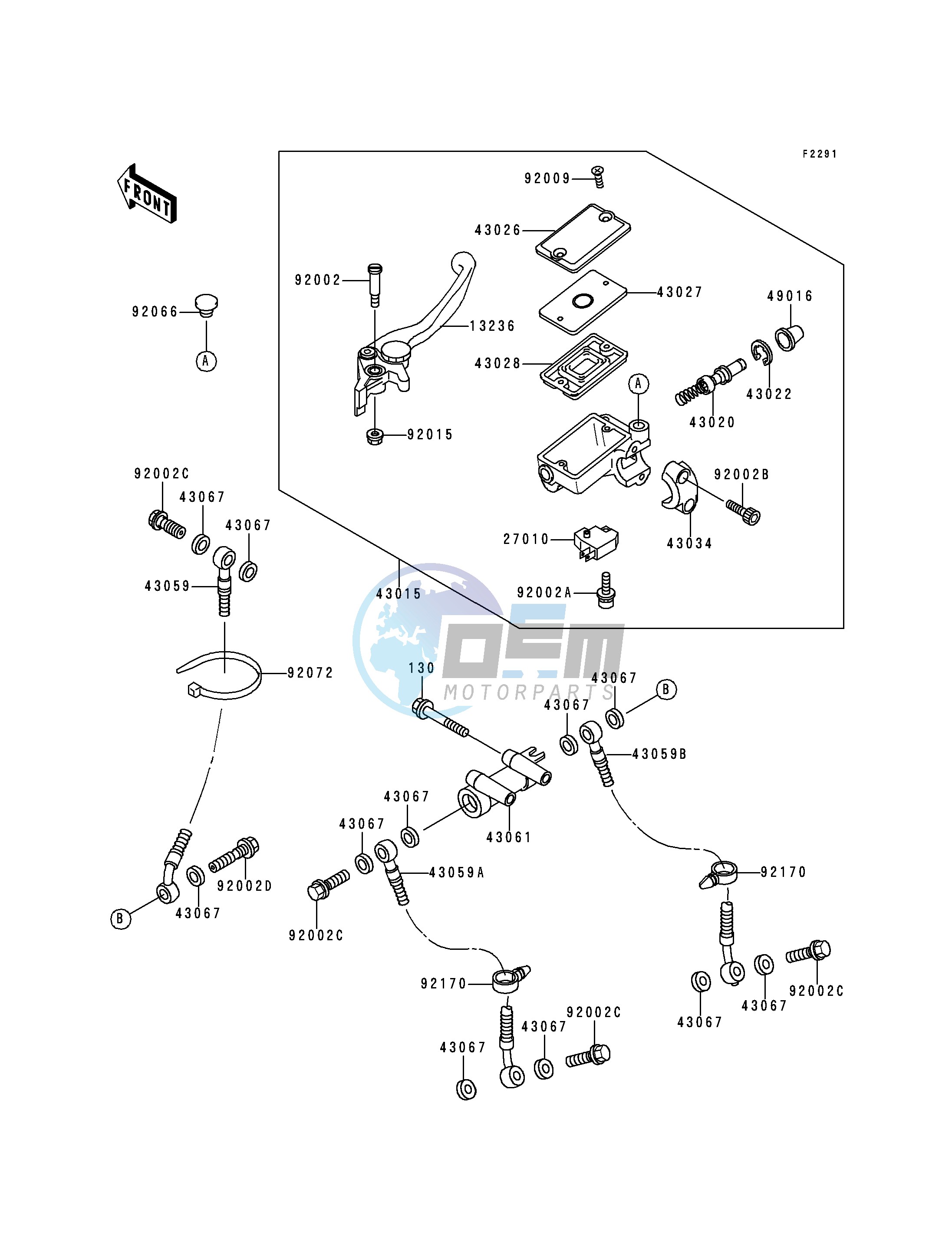 FRONT MASTER CYLINDER