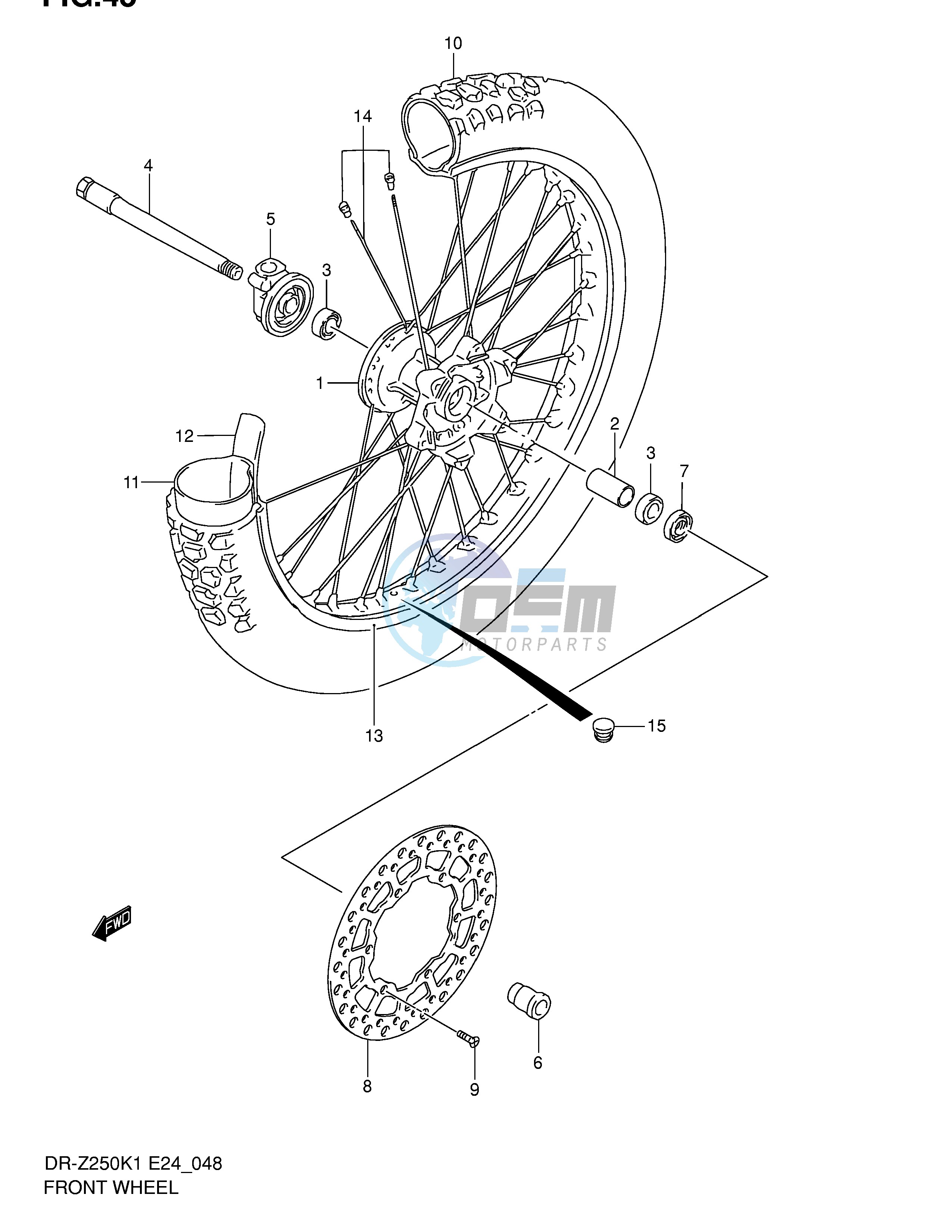 FRONT WHEEL