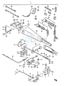 DT 55 drawing Handle (1996 to 1997)