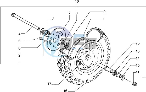 Front wheel