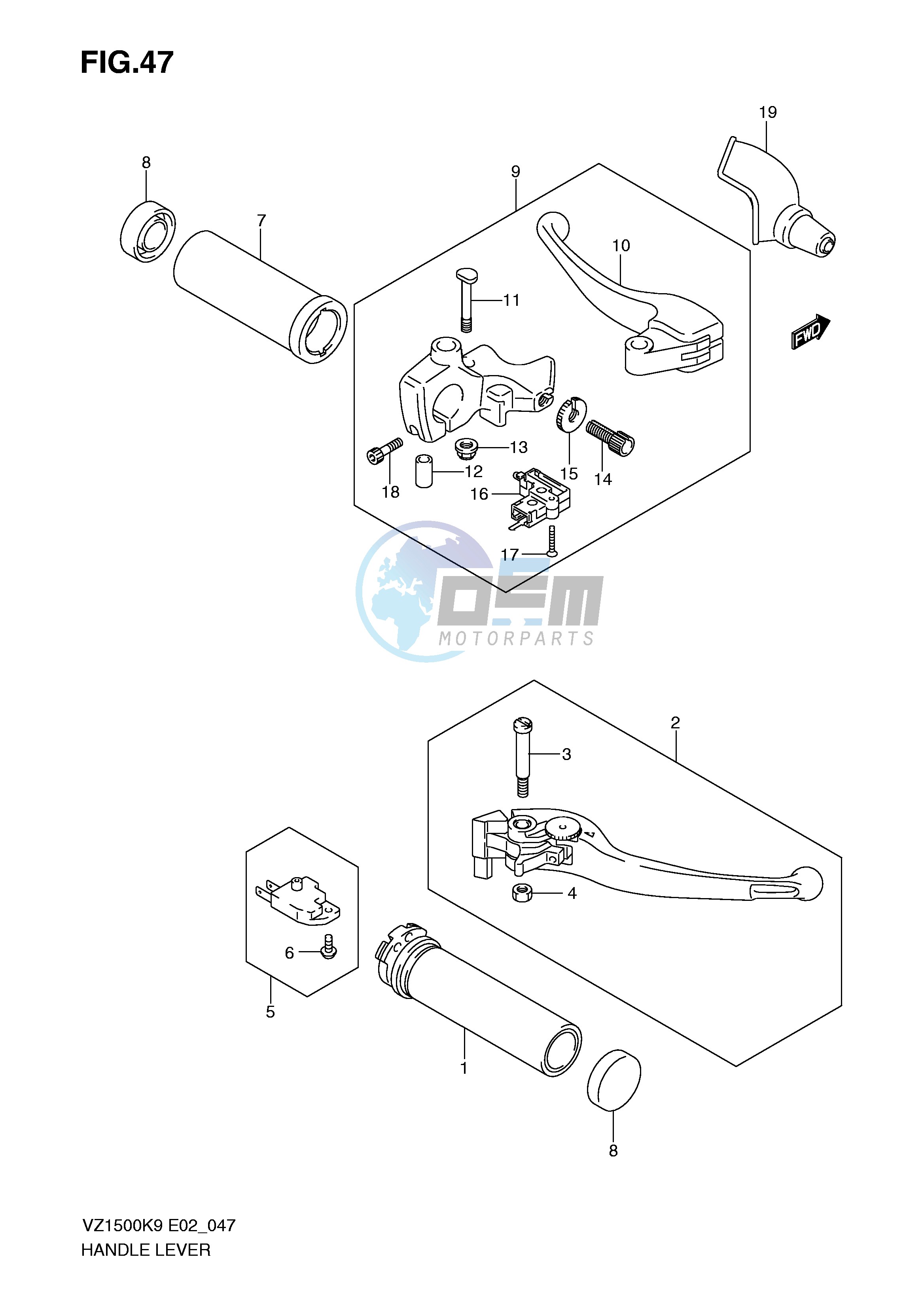 HANDLE LEVER