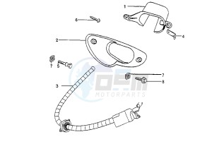 SPEEDFIGHT ARIA CATALYC - 50 cc drawing ANTI-THEFT CABLE