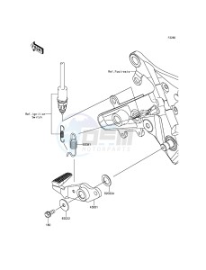 ER-6N ER650EEF XX (EU ME A(FRICA) drawing Brake Pedal