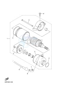 FJR1300-AS (1MD1 1MD2) drawing STARTING MOTOR