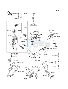 Z750R ZR750NBF FR GB XX (EU ME A(FRICA) drawing Ignition Switch