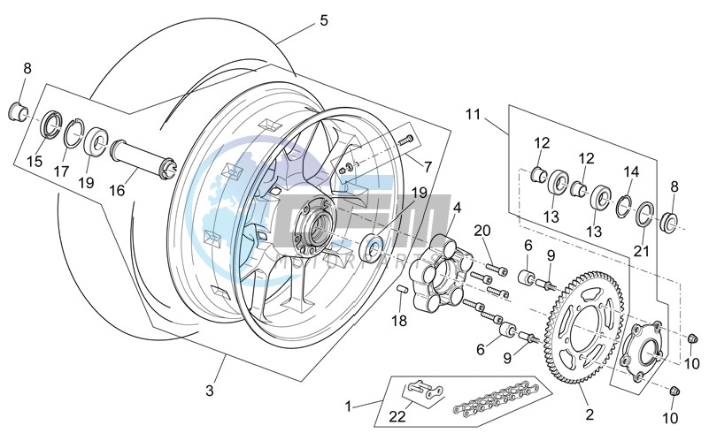 Rear Wheel