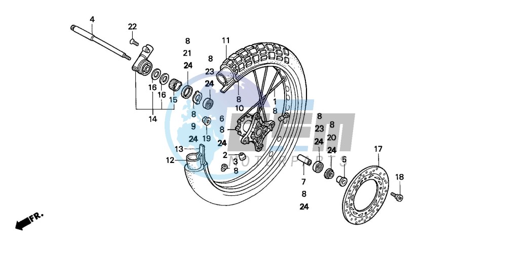 FRONT WHEEL