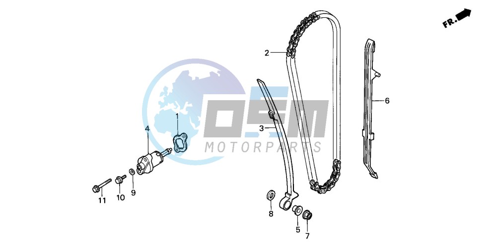 CAM CHAIN/TENSIONER