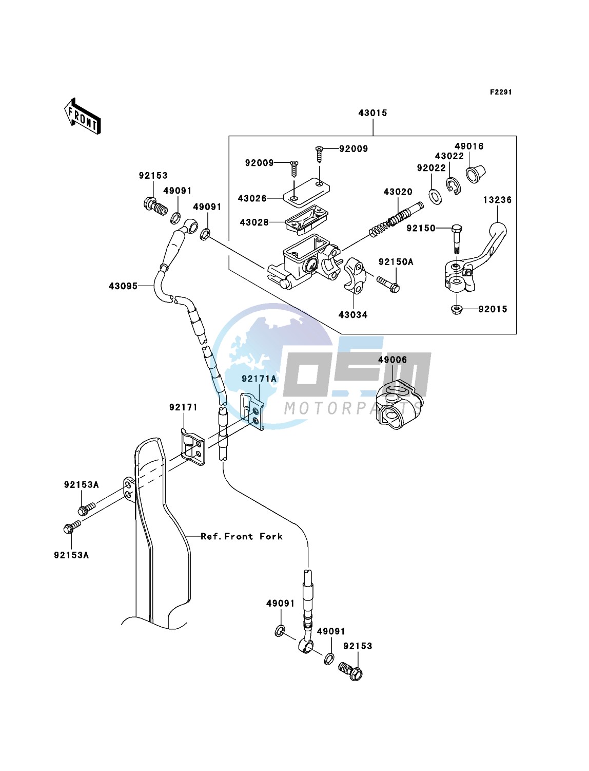 Front Master Cylinder