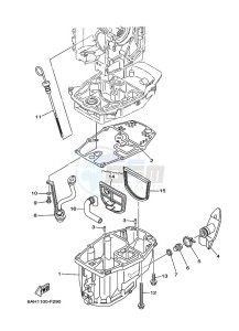 F20BEPL drawing OIL-PAN