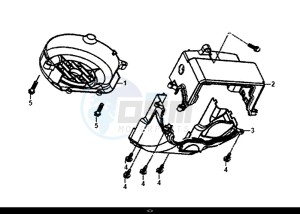 JET 14 (45 KM/H) (XC05W1-EU) (E4) (L8-M0) drawing SHROUD ASSY