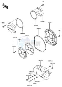 ZG 1200 A [VOYAGER XII] (A1) [VOYAGER XII] drawing ENGINE COVERS