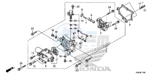 TRX500FA7G TRX500 Europe Direct - (ED) drawing MAIN VALVE BODY